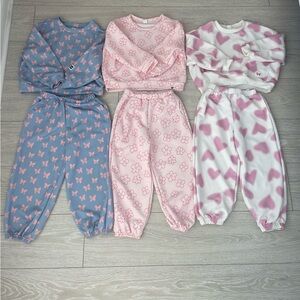 SHEIN Girl Sweatshirt Jogger sets